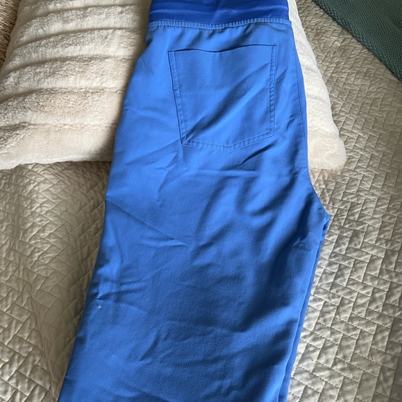 Figs Pants - Figs Ceil Blue Zamora Jogger Scrub